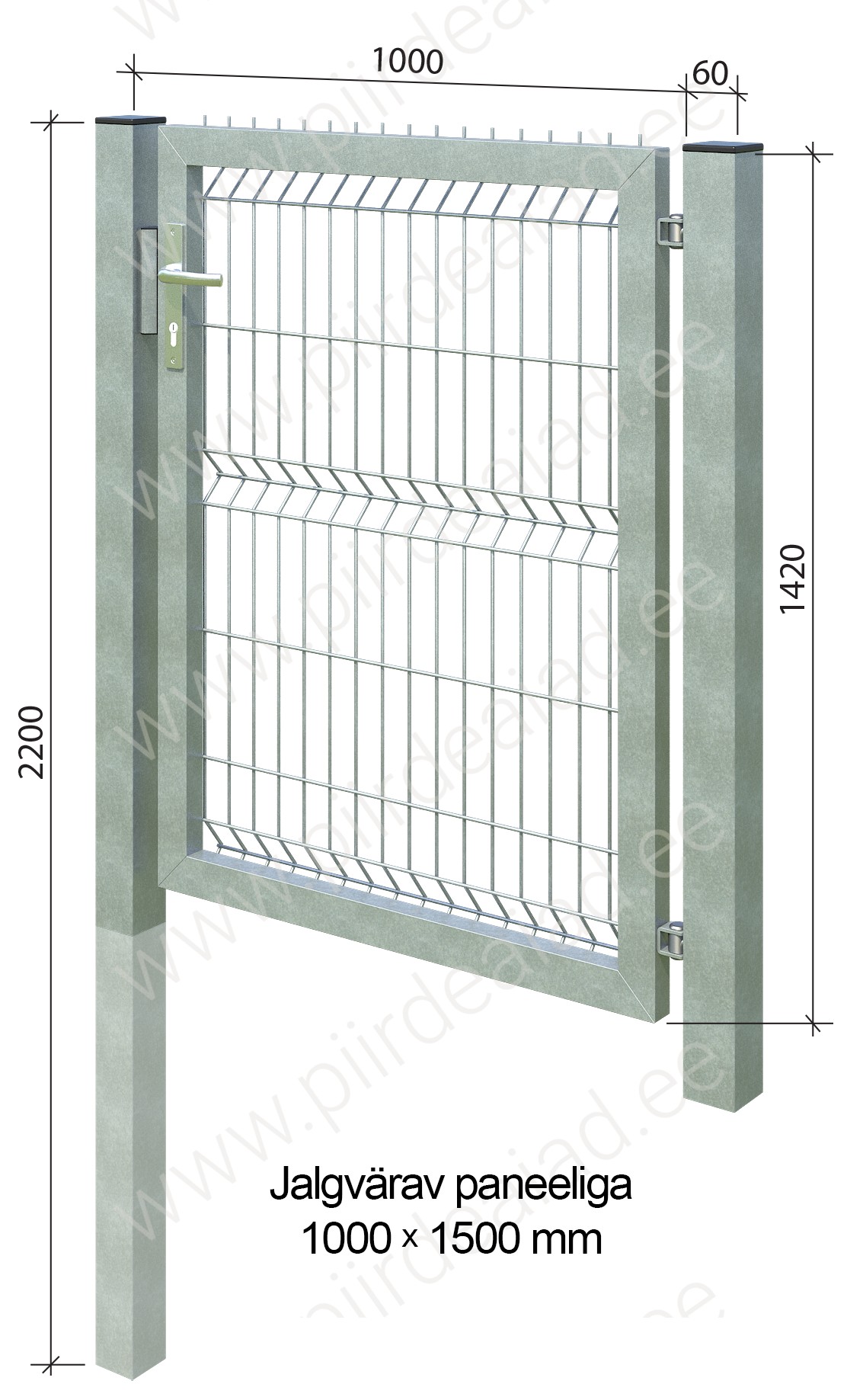 Kuumtsink jalgväravad