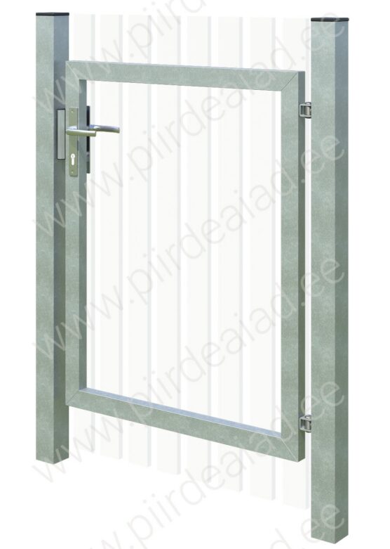 Kuumtsingitud jalgvärav puitaiale